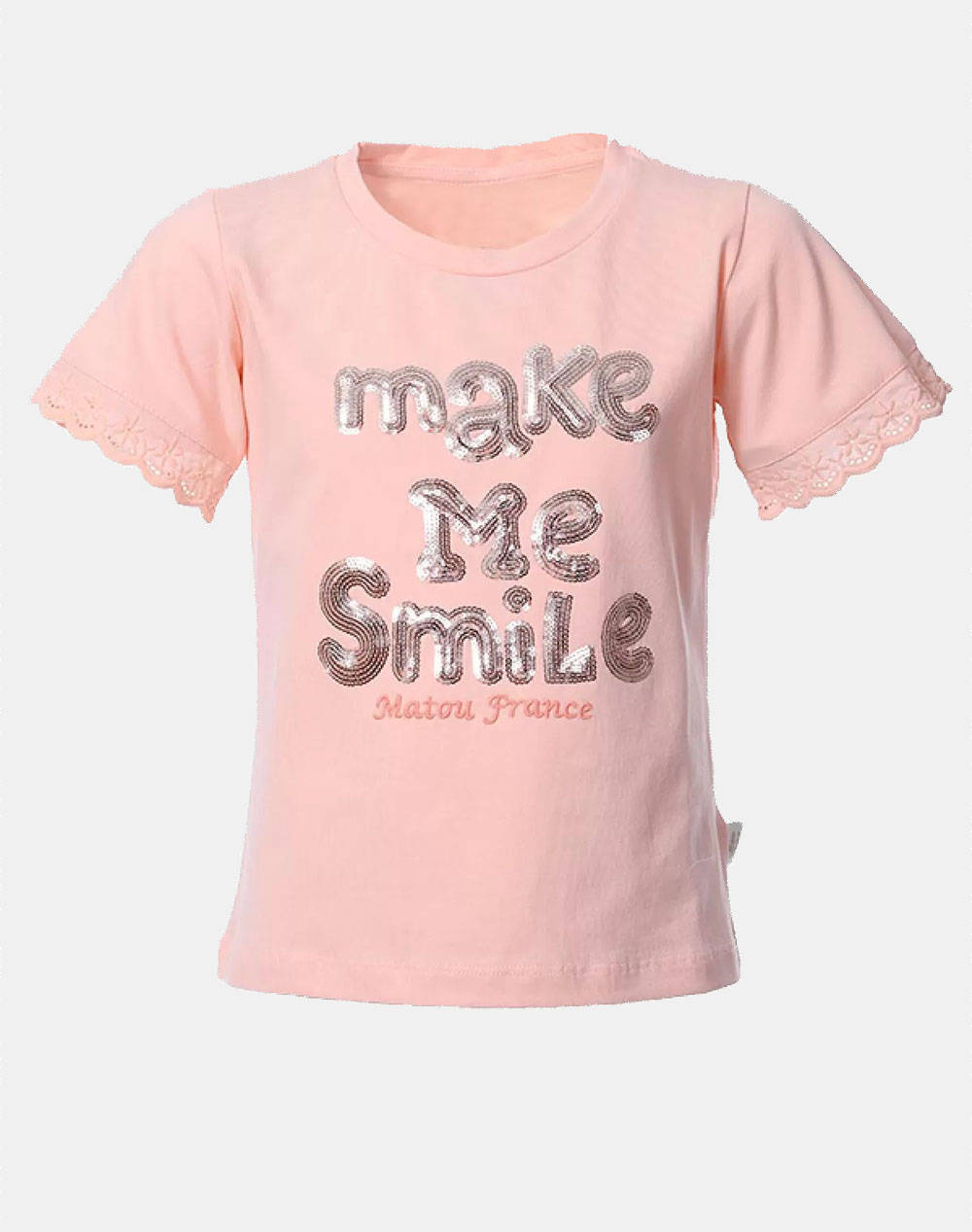 MATOU MATOU ΜΠΛΟΥΖΑ ΠΑΙΔΙΚΟ GIRL 1S23-MFA2420-2-6-PEACH LightCoral
