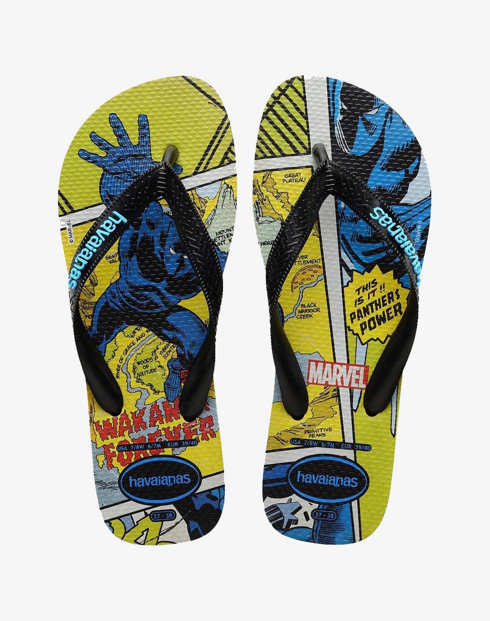 HAVAIANAS HAV. TOP MARVEL CLASSICS 4147012 33-46-1069 Black φωτογραφία