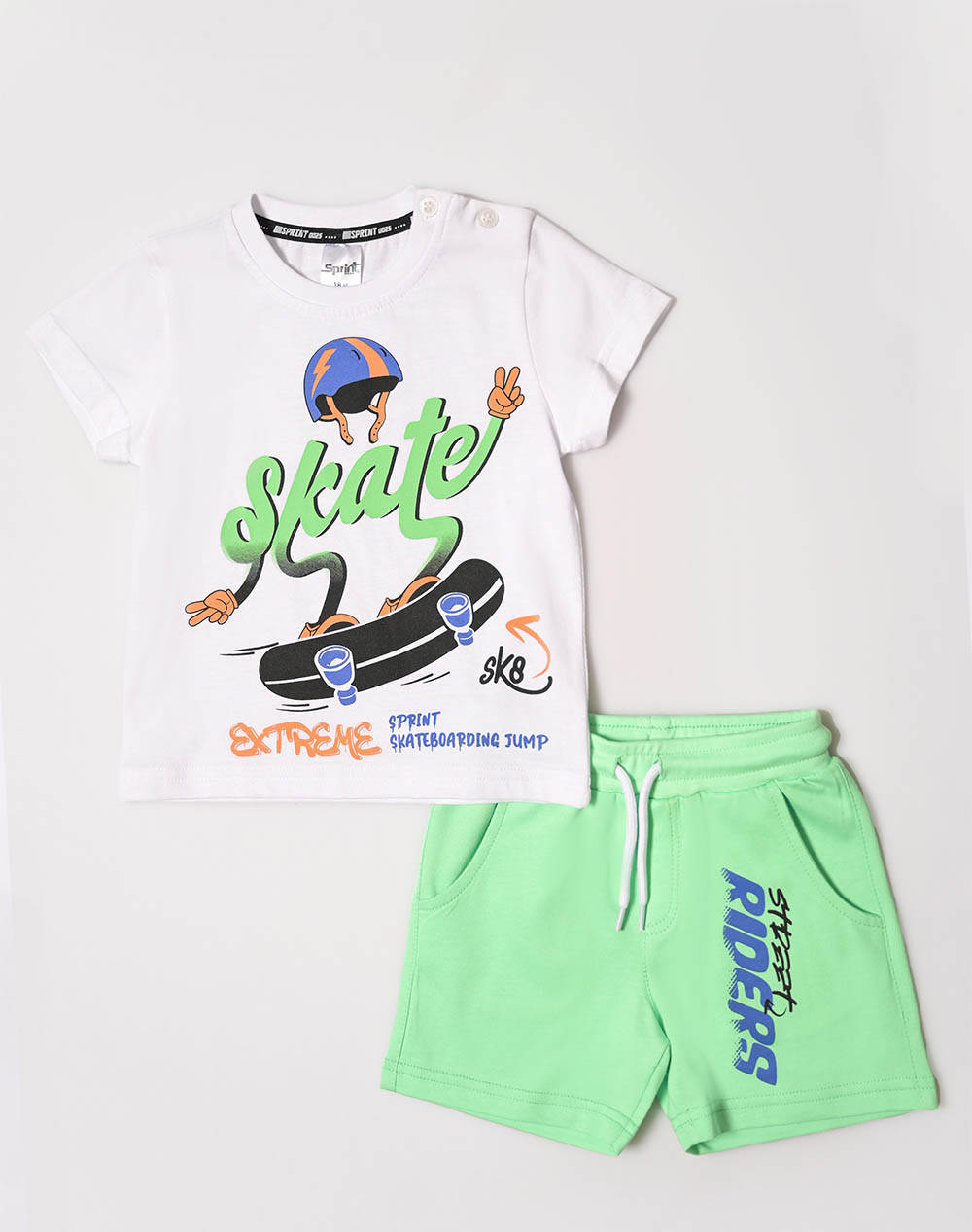 SPRINT SPRINT SET BABY BOY 231-1005-S100 White