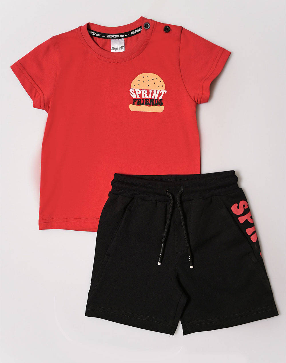SPRINT SPRINT SET BABY BOY 231-1011-S400 Red