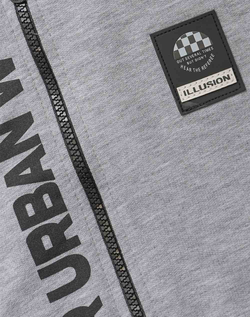 SPRINT JACKET BABY BOY 231-1050-S203 Gray φωτογραφία