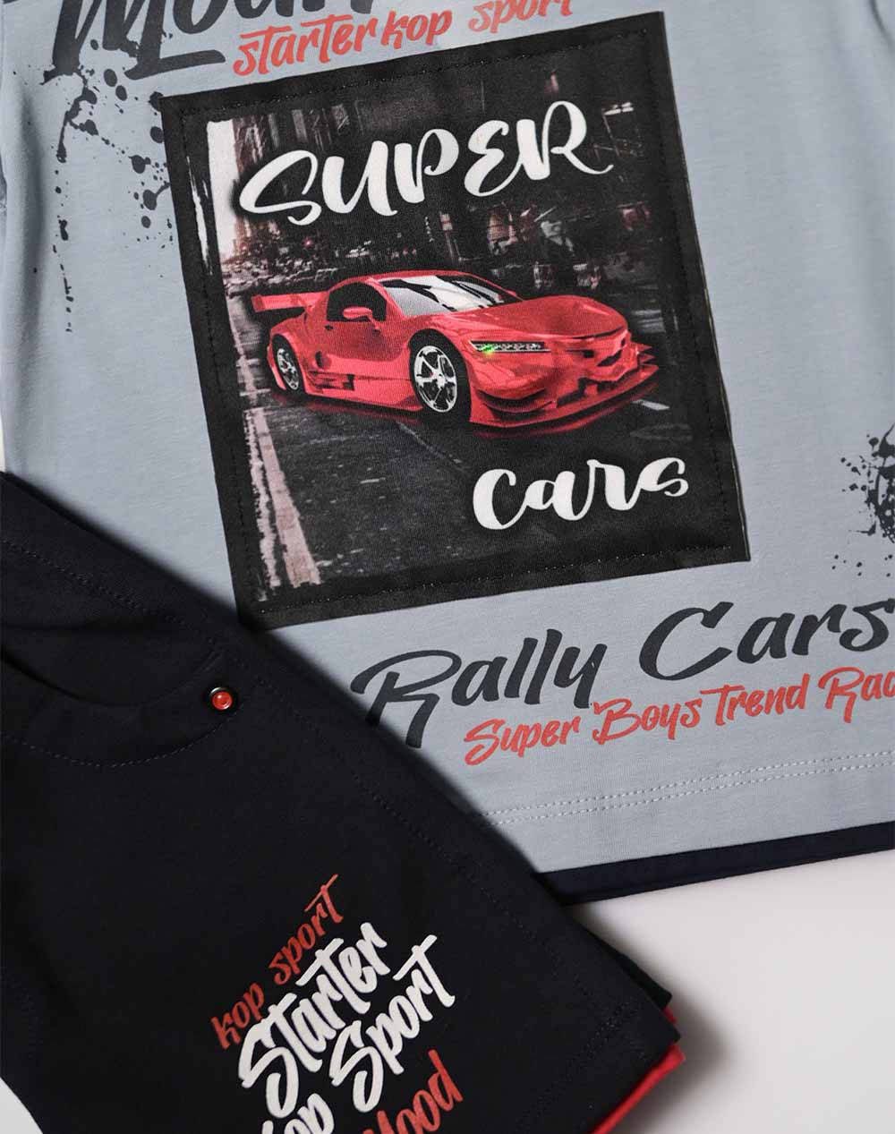 SPRINT SET BABY BOY 231-1063-S160 Gray φωτογραφία