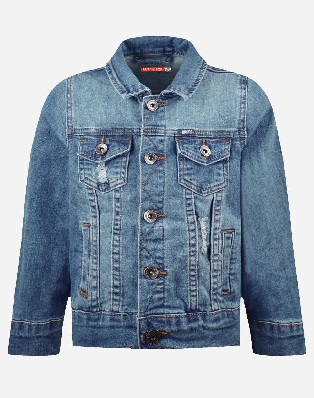 ENERGIERS ΤΖΑΚΕΤ ΑΓΟΡΙ 98% ΒΑΜΒΑΚΙ -2% ΕΛΑΣΤΑΝ ΕΙΣ 13-223005-1-5 JeanBlue