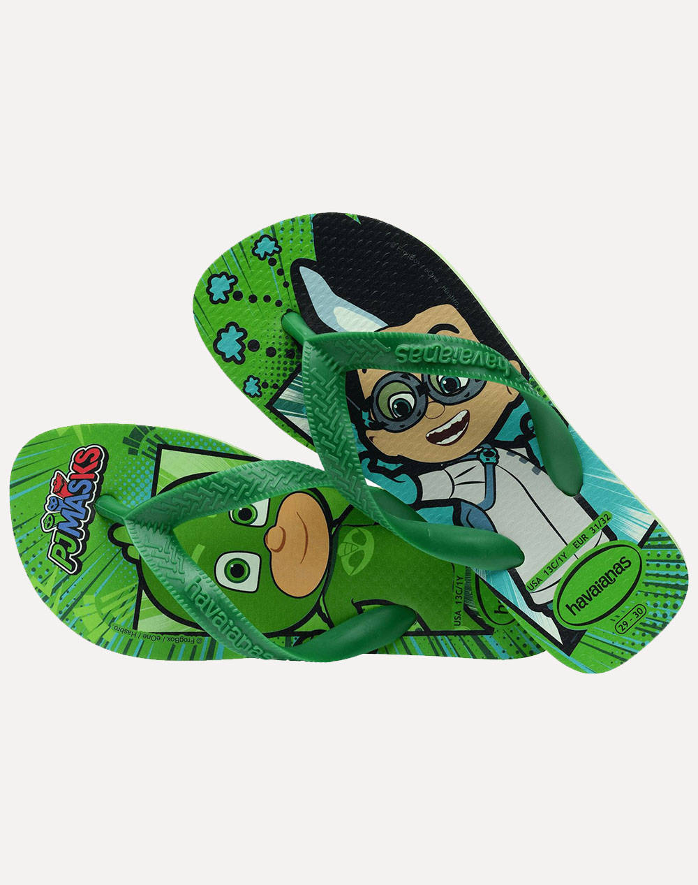 HAVAIANAS HAV. KIDS TOP PJ MASKS 4148295-1822 Green φωτογραφία
