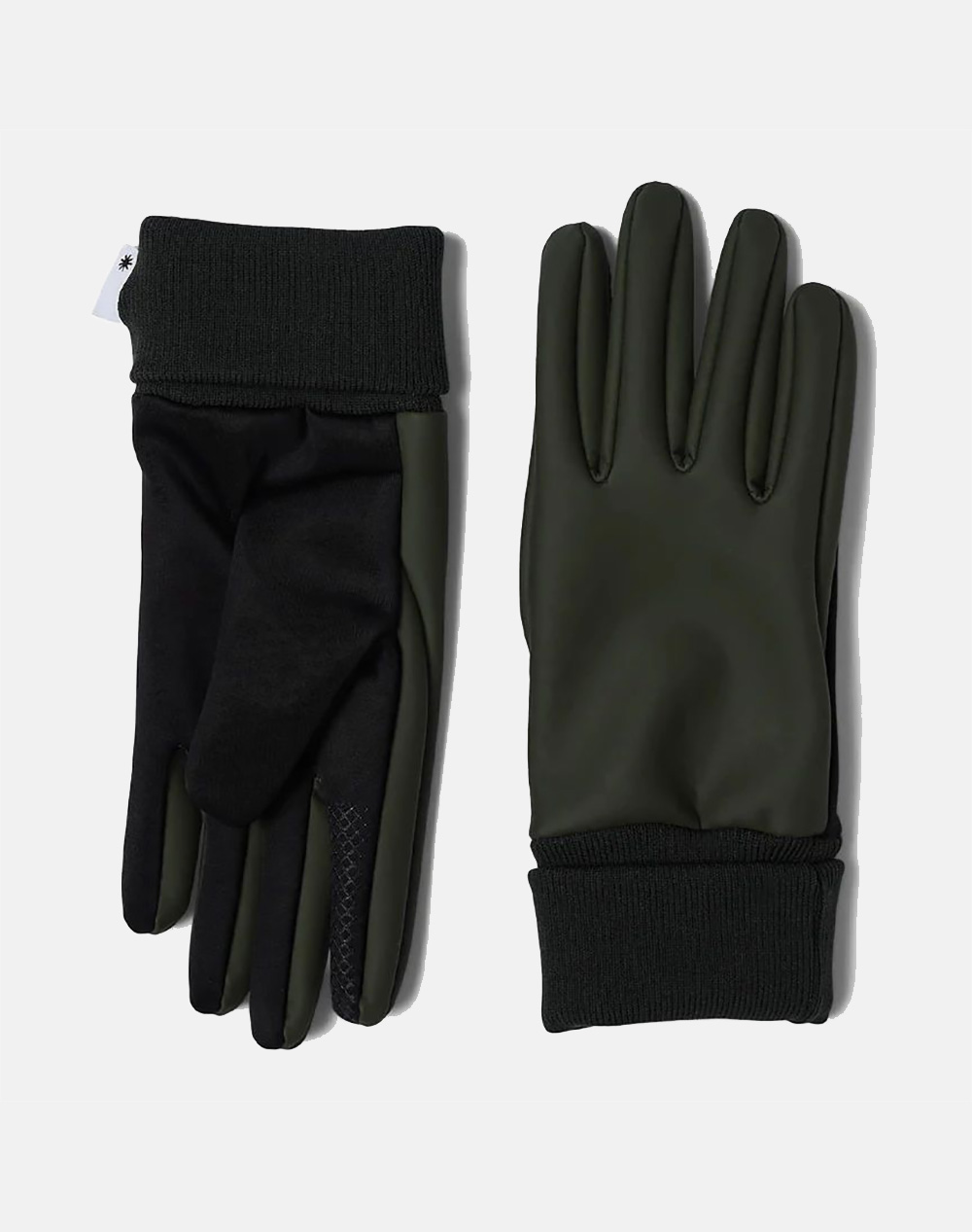 RAINS Gloves W1T1 RNSAW2316720-03 Green 3700ARAIN5200001_XR15138