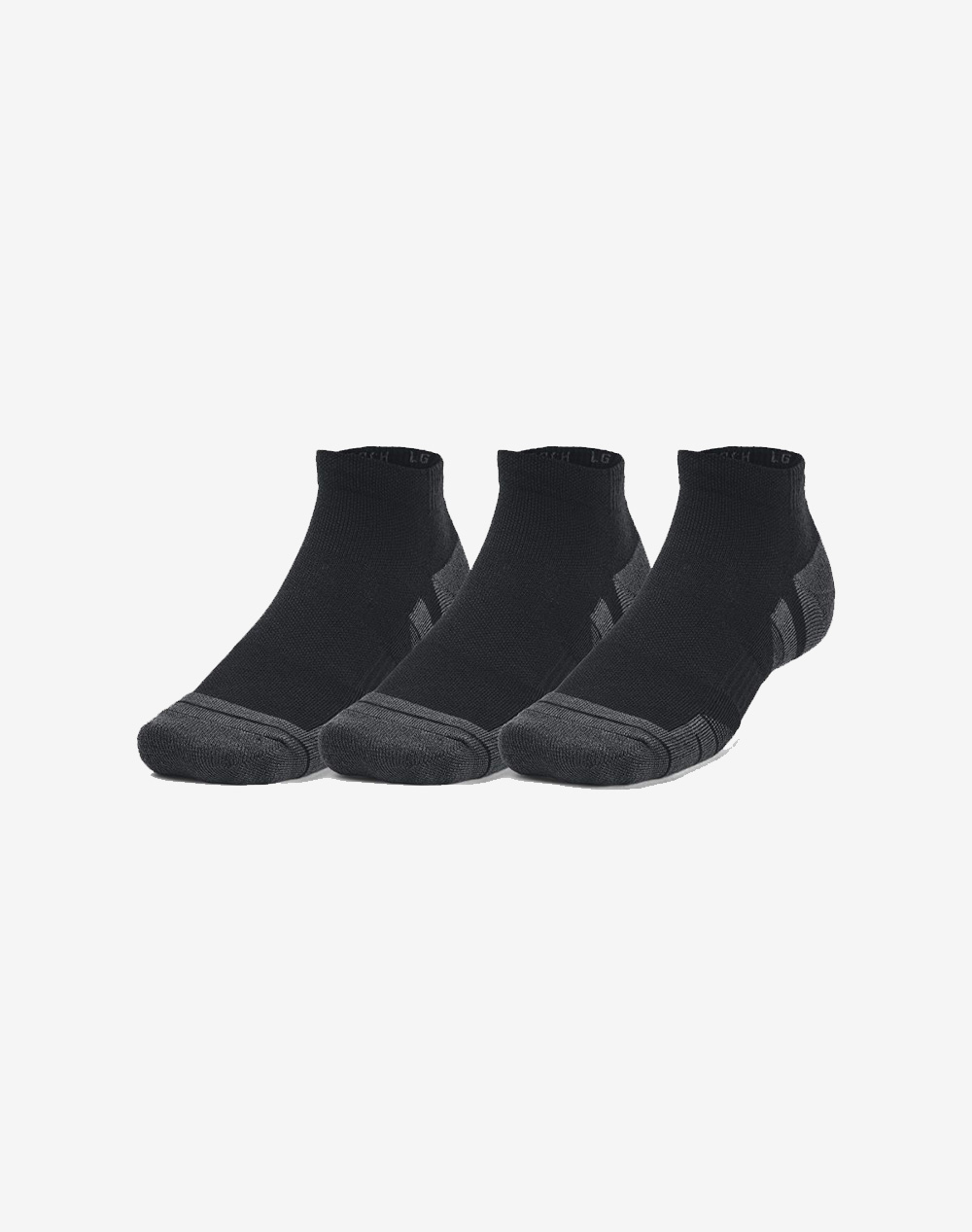 UNDER ARMOUR Unisex UA Performance Tech 3-Pack Low Cut Socks 1379504-7171 Black 3700AUNDE5500005_XR25204
