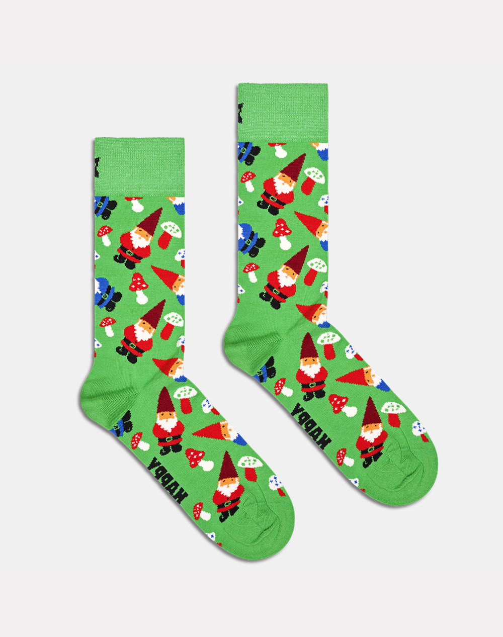 HAPPY SOCKS Christmas Gnome Sock P000281-ΠΟΛΥΧΡΩΜΟ Green