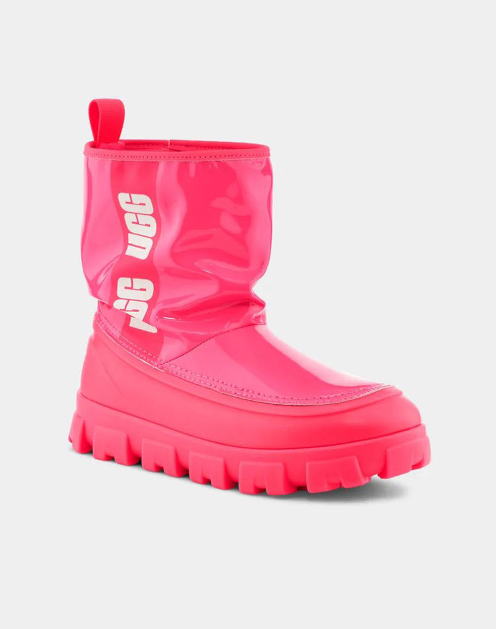 Ugg Classic Brellah Mini 1144059-00P6 Fuchsia Γυναικεία παπούτσια Μπότες Μποτακια Politikos Shop Πολιτικός