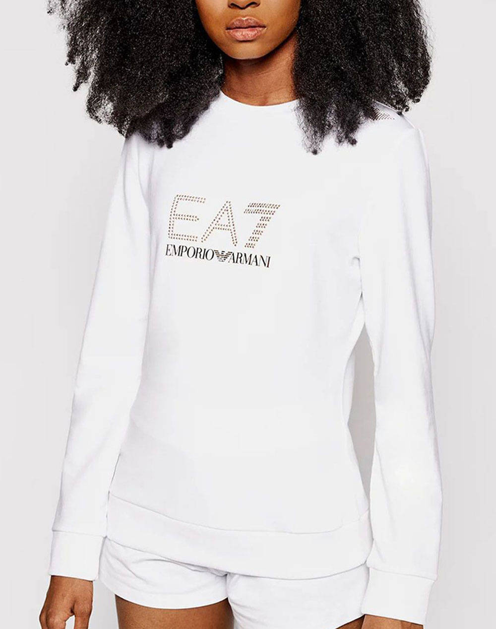 EA7 FELPA 8NTM45TJ9RZ-1100 White