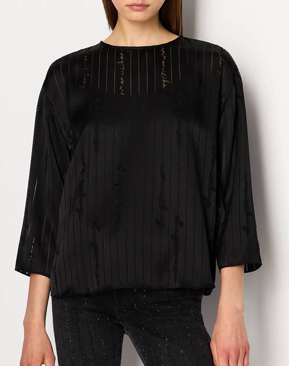 ARMANI EXCHANGE BLUSA 6RYH10YN2KZ-02EL Black