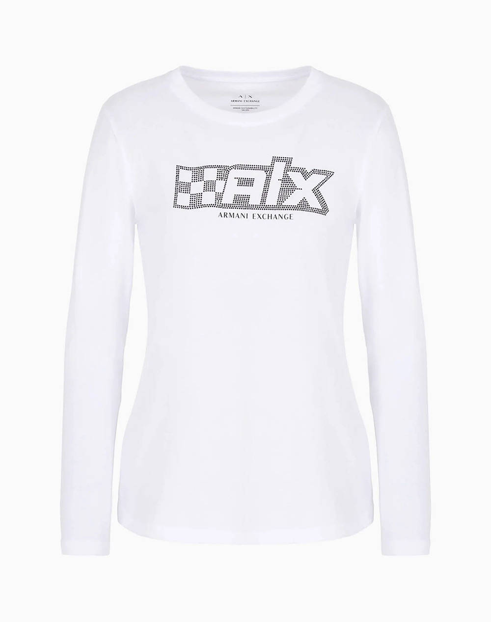 ARMANI EXCHANGE T-SHIRT 6RYT14YJ3RZ-1000 White