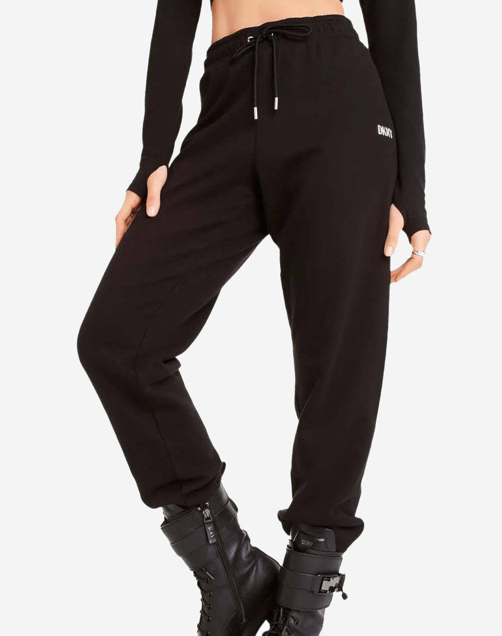 DKNY DP2P3114 LOGO ΠΑΝΤΕΛΟΝΙ ΑΘΛΗΤΙΚΟ DKNY DP2P3114-71Y1 Black