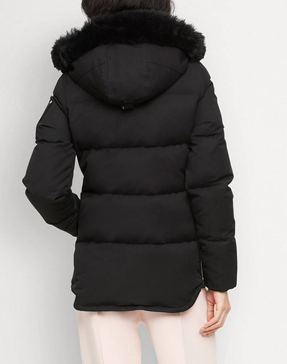 MOOSE KNUCKLES W CLOUD 3Q SH M32LJ179S-305 Black φωτογραφία