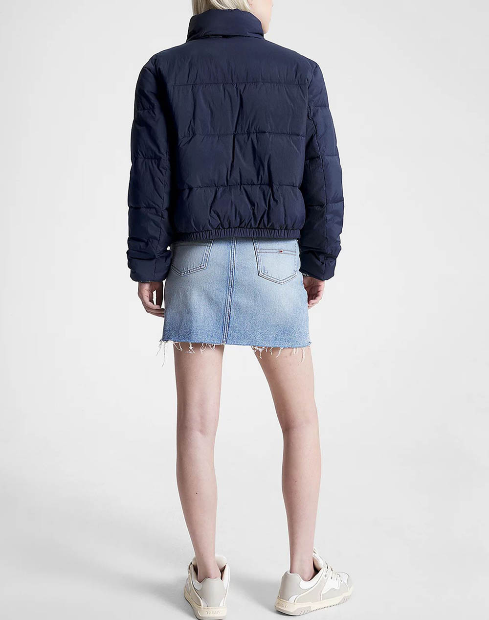 TJW - TOMMY TAPE JEANS PUFFER NavyBlue QUILTED LIGHT