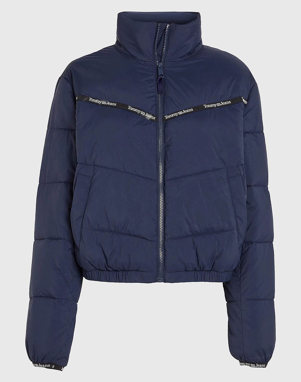 TOMMY JEANS TJW QUILTED TAPE LIGHT PUFFER - NavyBlue