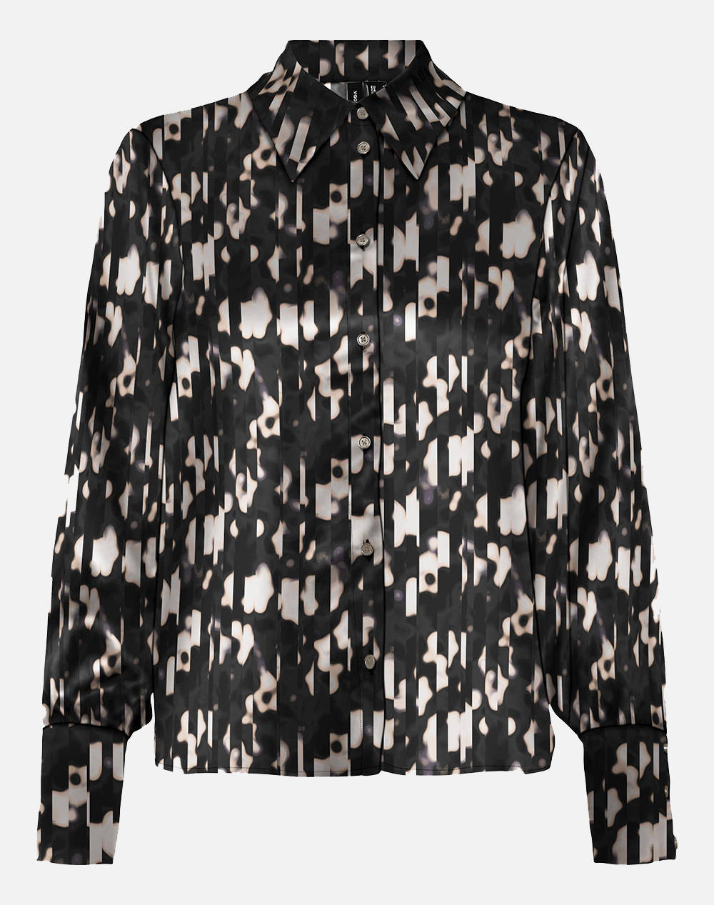 VERO MODA VMMERLE SHIRT WVN GA 10295431-BlackSonya JetBlack 3710AVERO3200052_XR26154