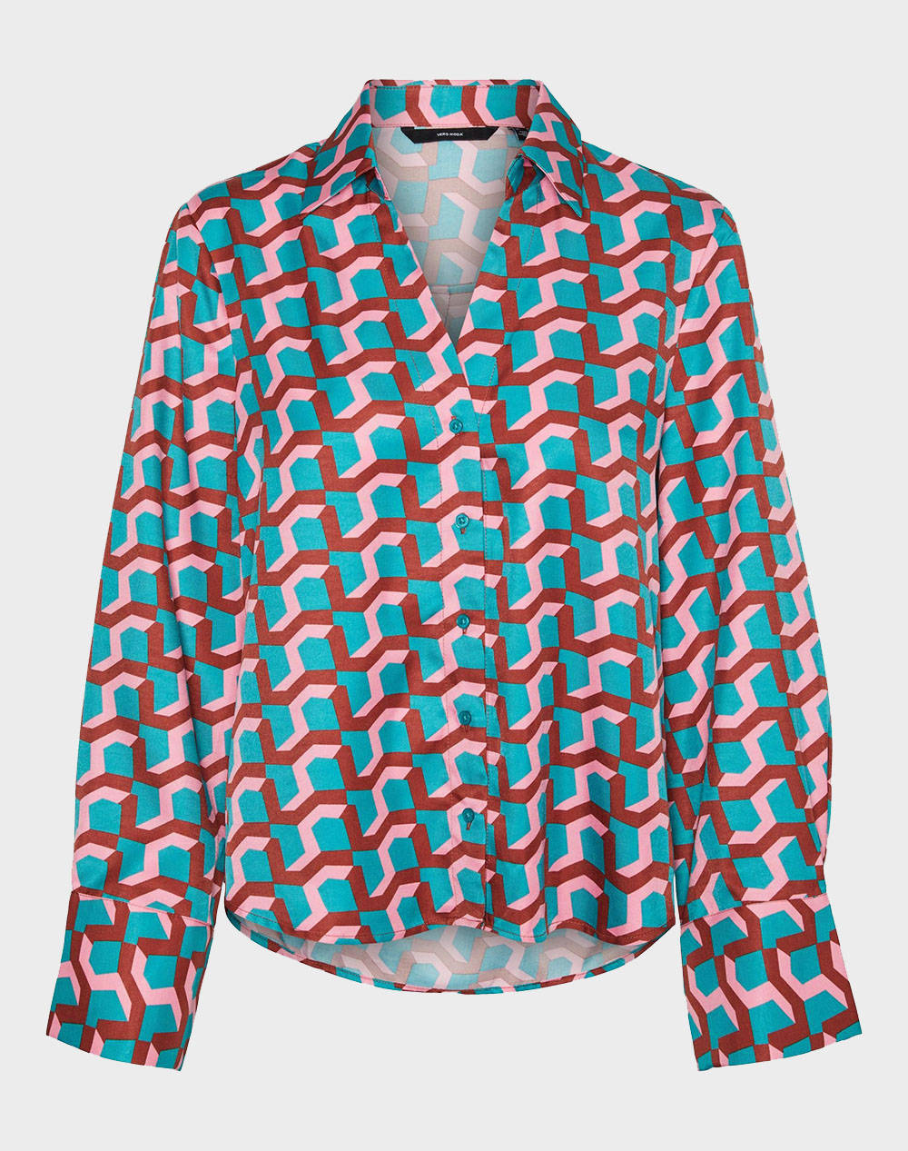 VERO MODA VERO MODA VMSORA SHIRT WVN 10298856-Astral AuraSora Mixed