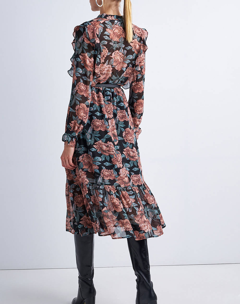 ATTRATTIVO ΦΟΡΕΜΑ 9917400-MAYRO Black φωτογραφία