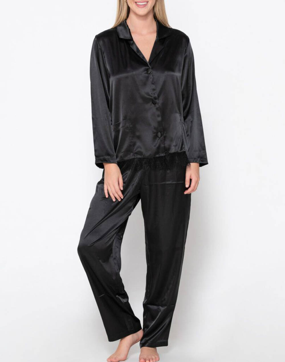 LUNA Prestige pyjama set 82005-2 Black 3710PLUNA1400002_1526