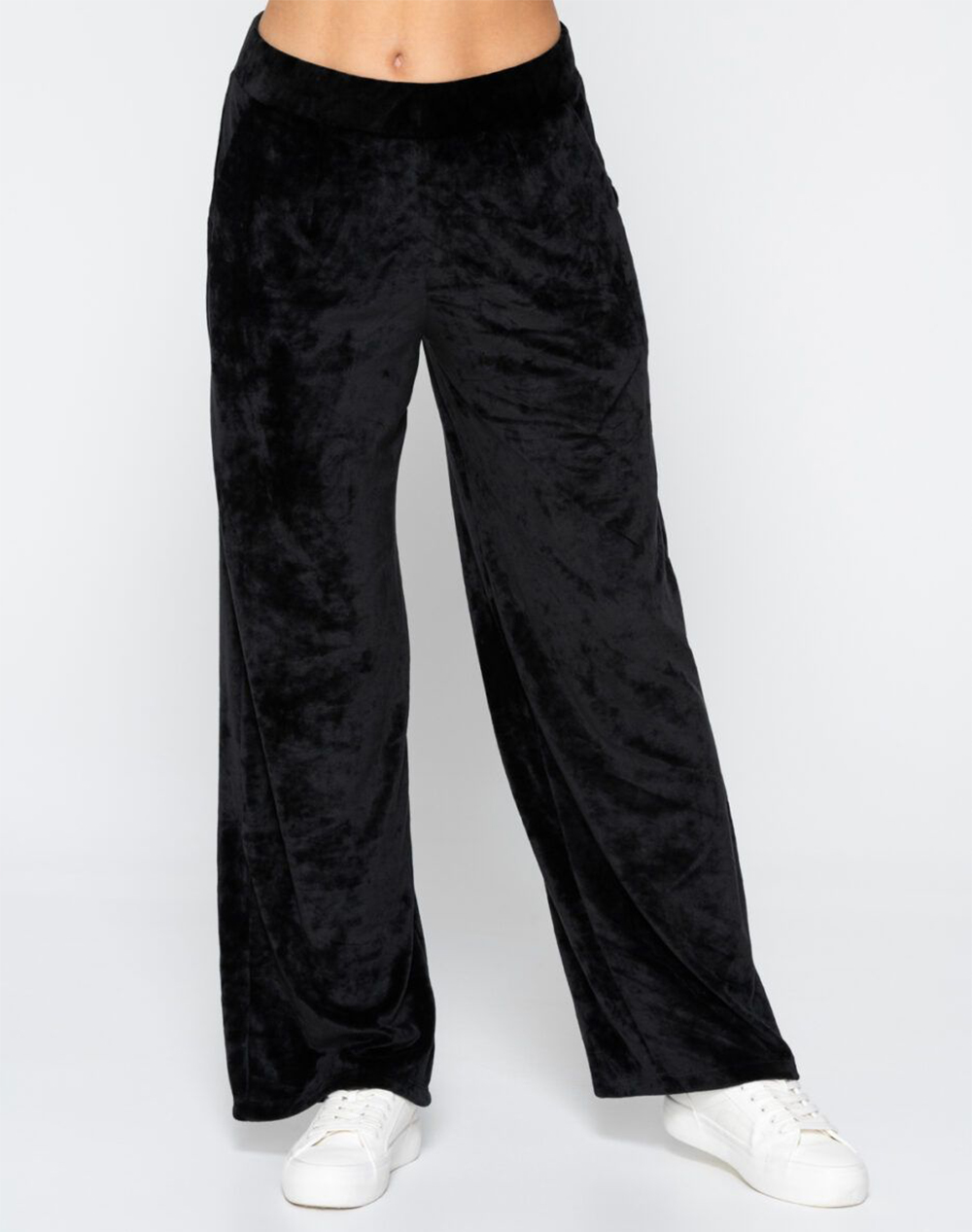 LUNA Balanced wide-leg pants 7034-2 Black