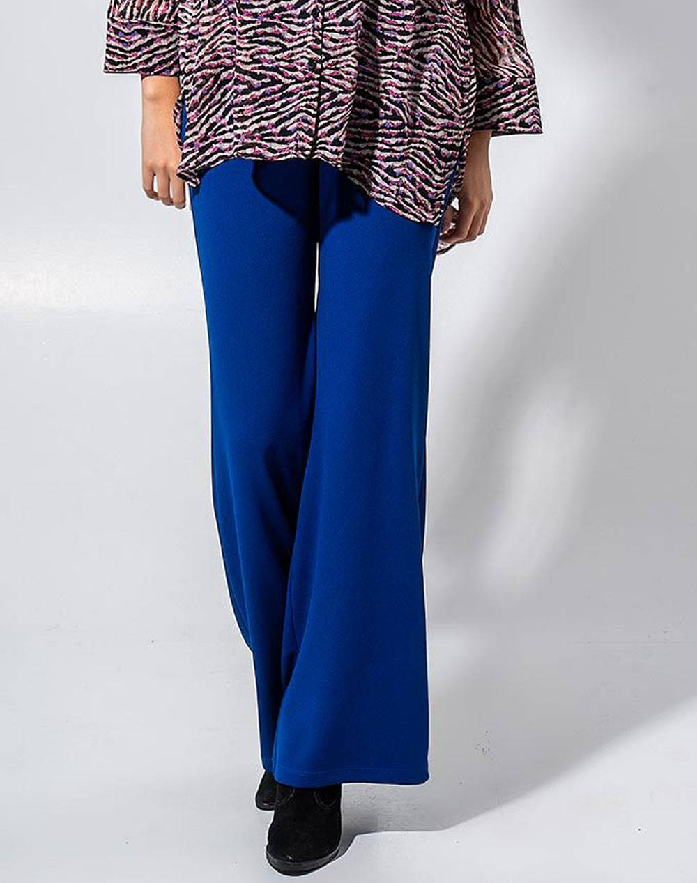 MAKI PHILOSOPHY Παντελόνι φαρδιά μπατζάκια 3232-0134004-ΡΟΥΑ RoyalBlue