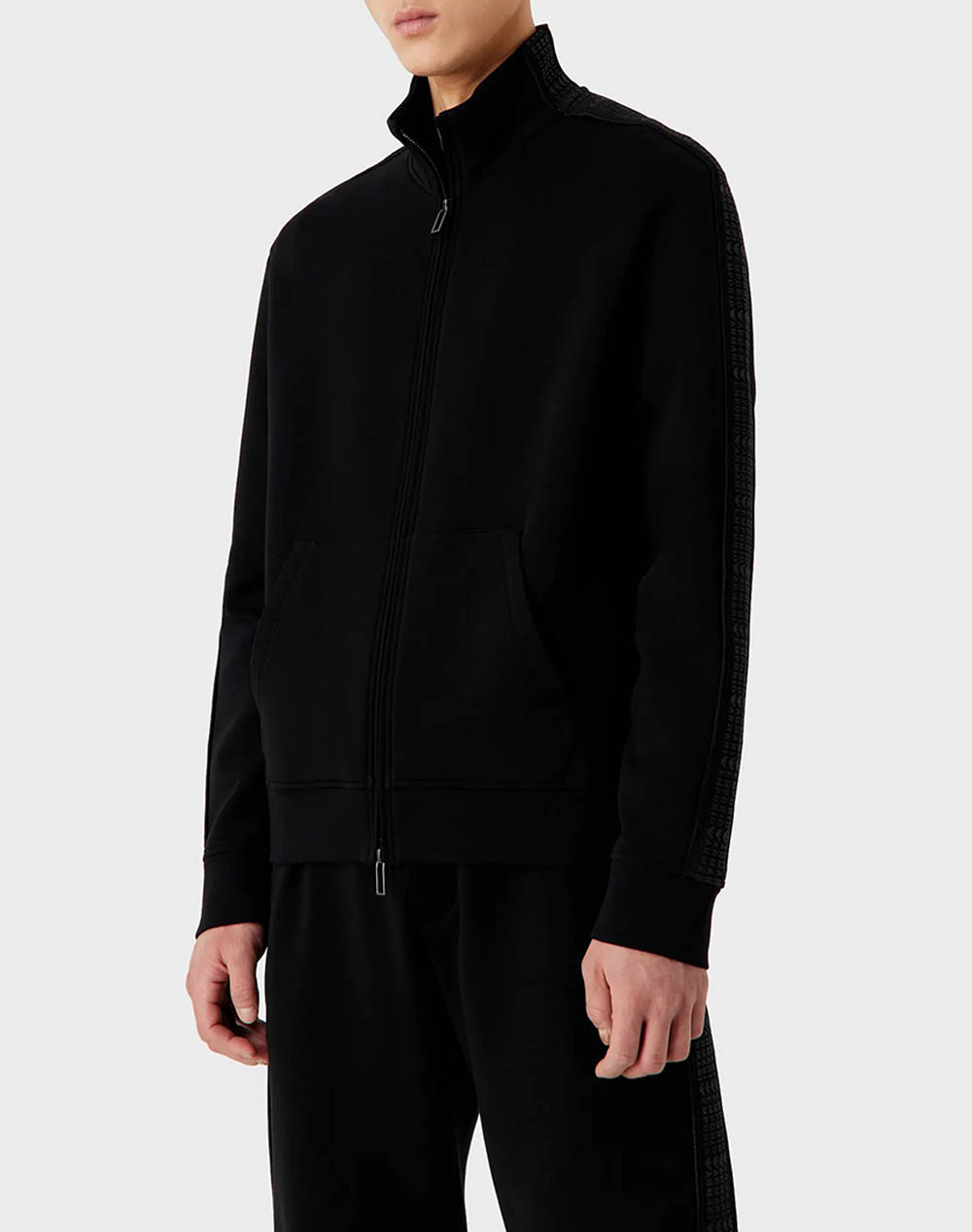 EMPORIO ARMANI FELPA 6R1MF11JHSZ-0999 Black