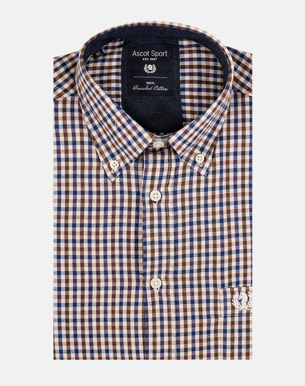 ASCOT ΠΟΥΚΑΜΙΣΟ 15684212-24 Brown