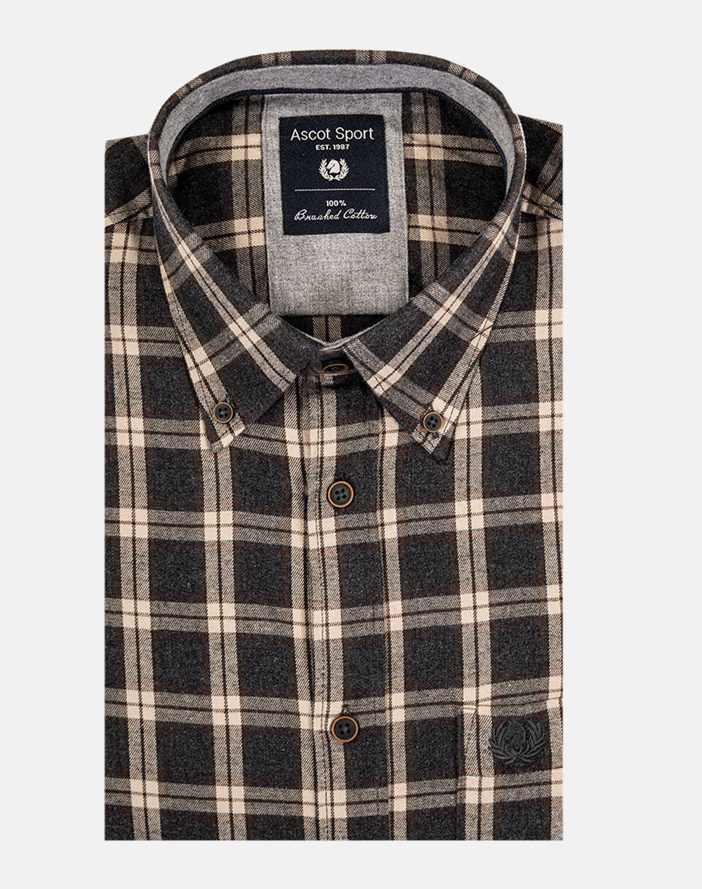 ASCOT ΠΟΥΚΑΜΙΣΟ 15684212-40 DarkBrown