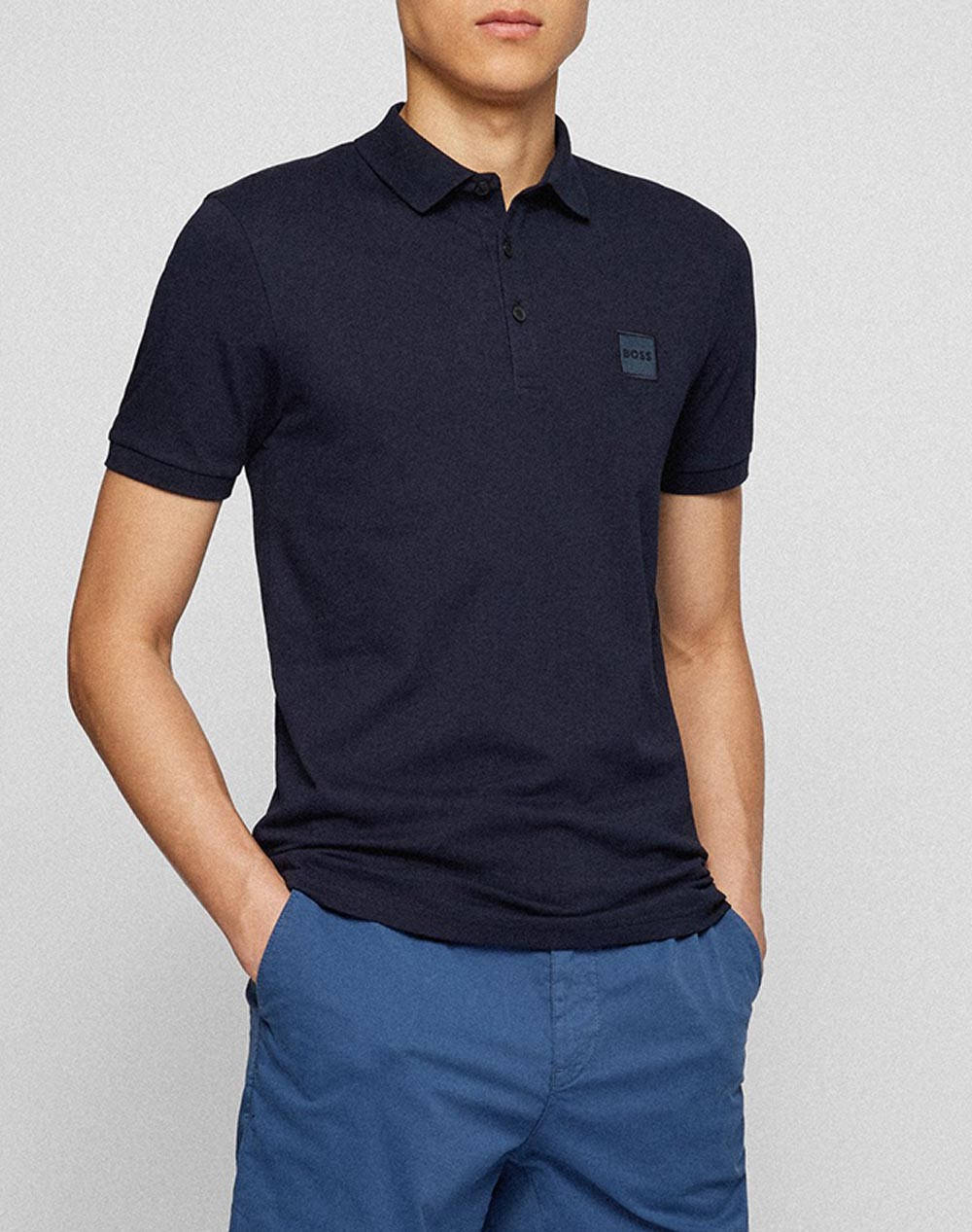 BOSS JERSEY Passenger 50472668-404 DarkBlue