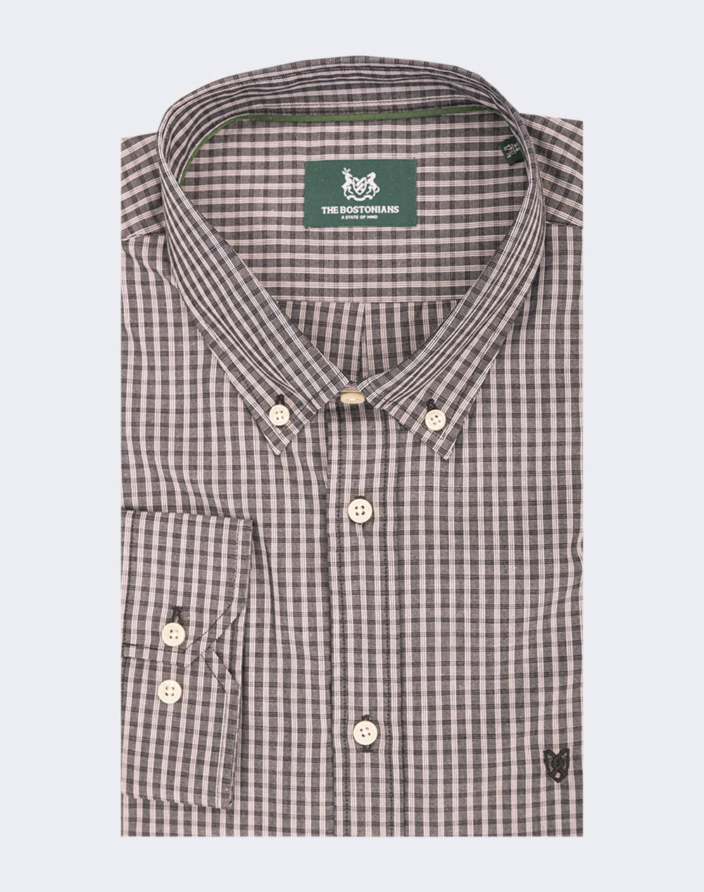 THE BOSTONIANS ΠΟΥΚΑΜΙΣΟ CHESTER 3AACH8415-DARK DarkGray