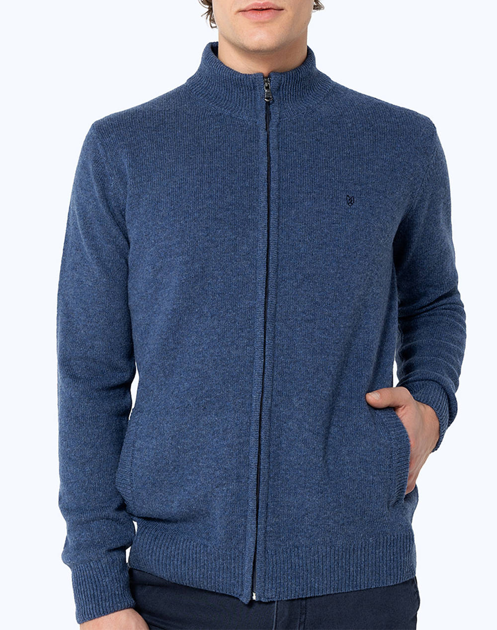 THE BOSTONIANS ΠΛΕΚΤΗ ΖΑΚΕΤΑ 3MC00186-DARK Indigo