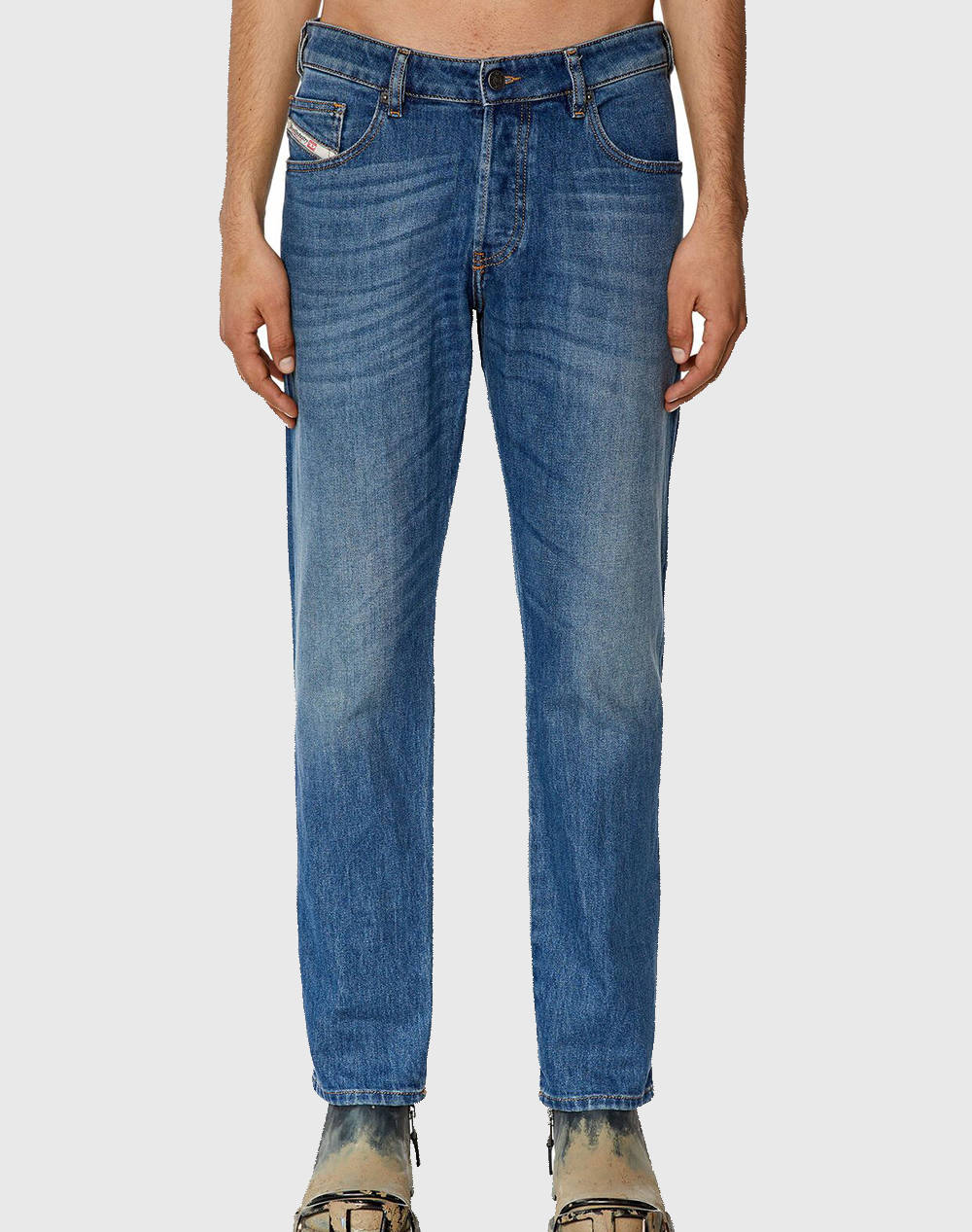 DIESEL D-YENNOX L.32 TROUSERS A0038909G83-01 DenimBlue