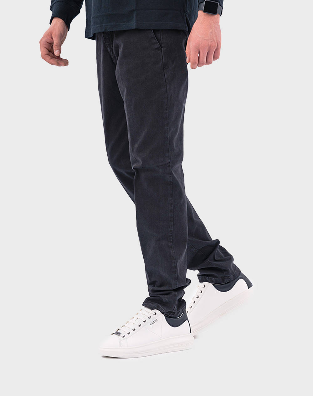 FOUR TEN CHINO T910223001-00010 Black φωτογραφία