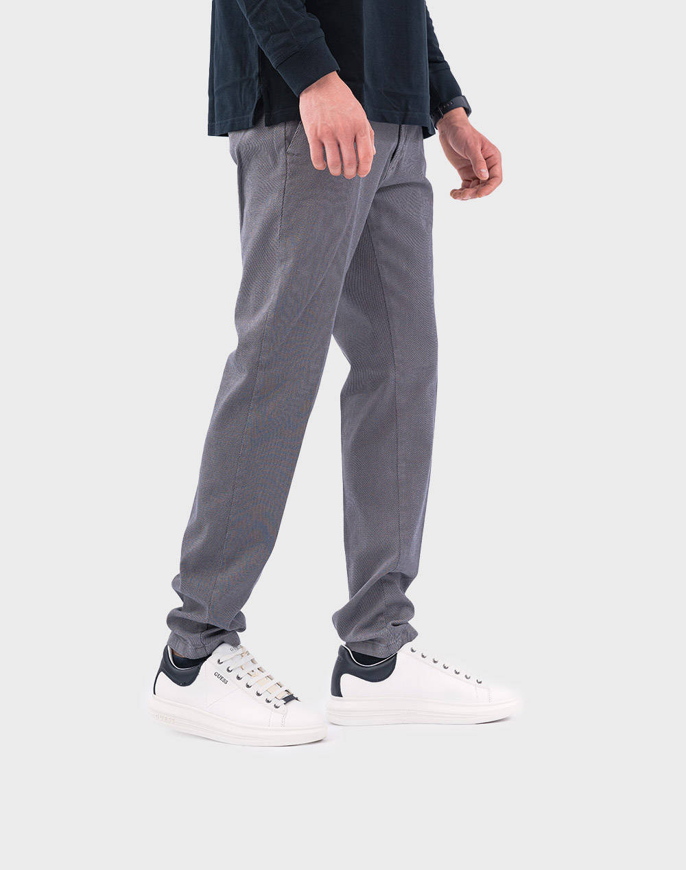 FOUR TEN CHINO T910223050-00050 Gray φωτογραφία