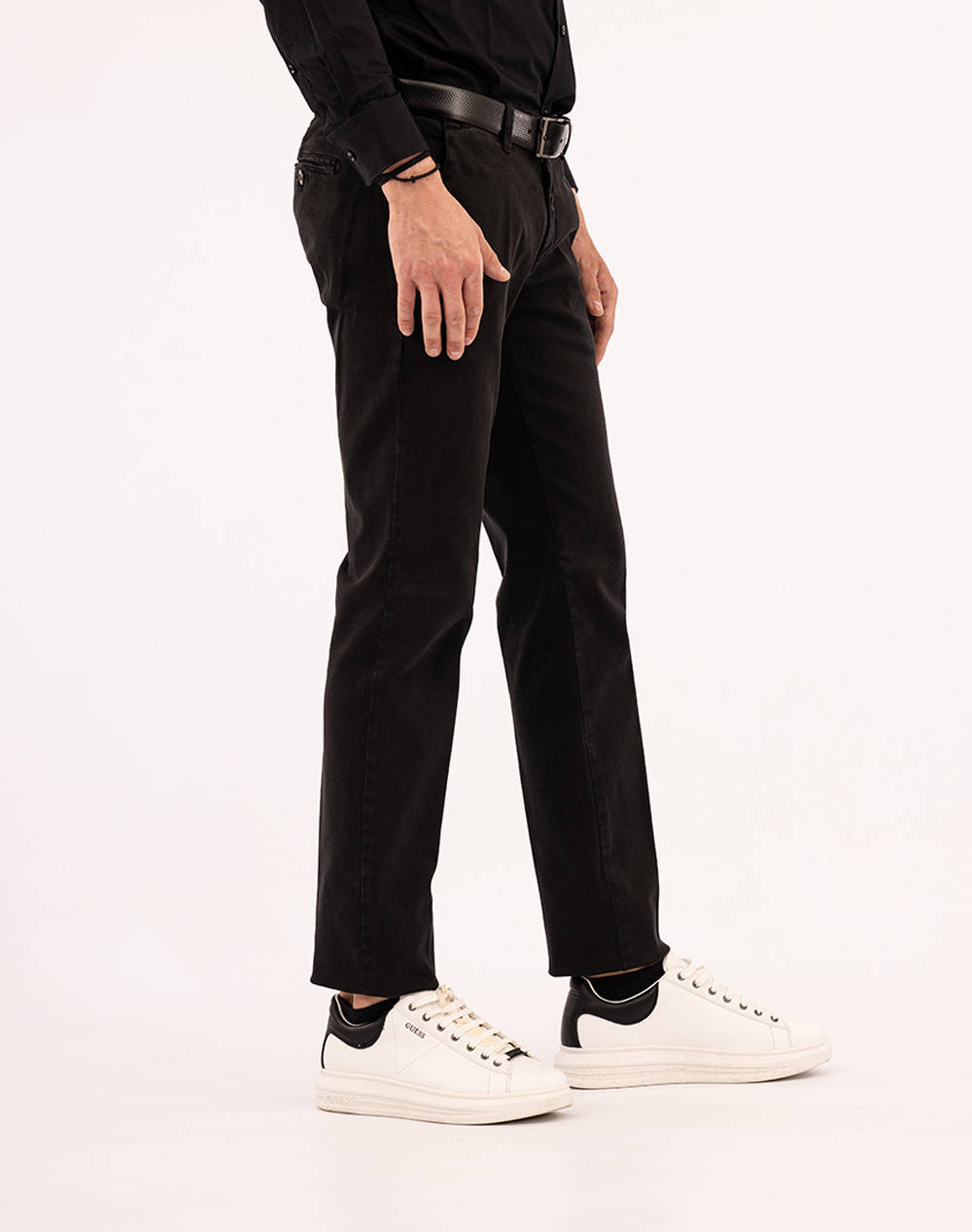 FOUR TEN CHINO T910223057-00010 Black φωτογραφία