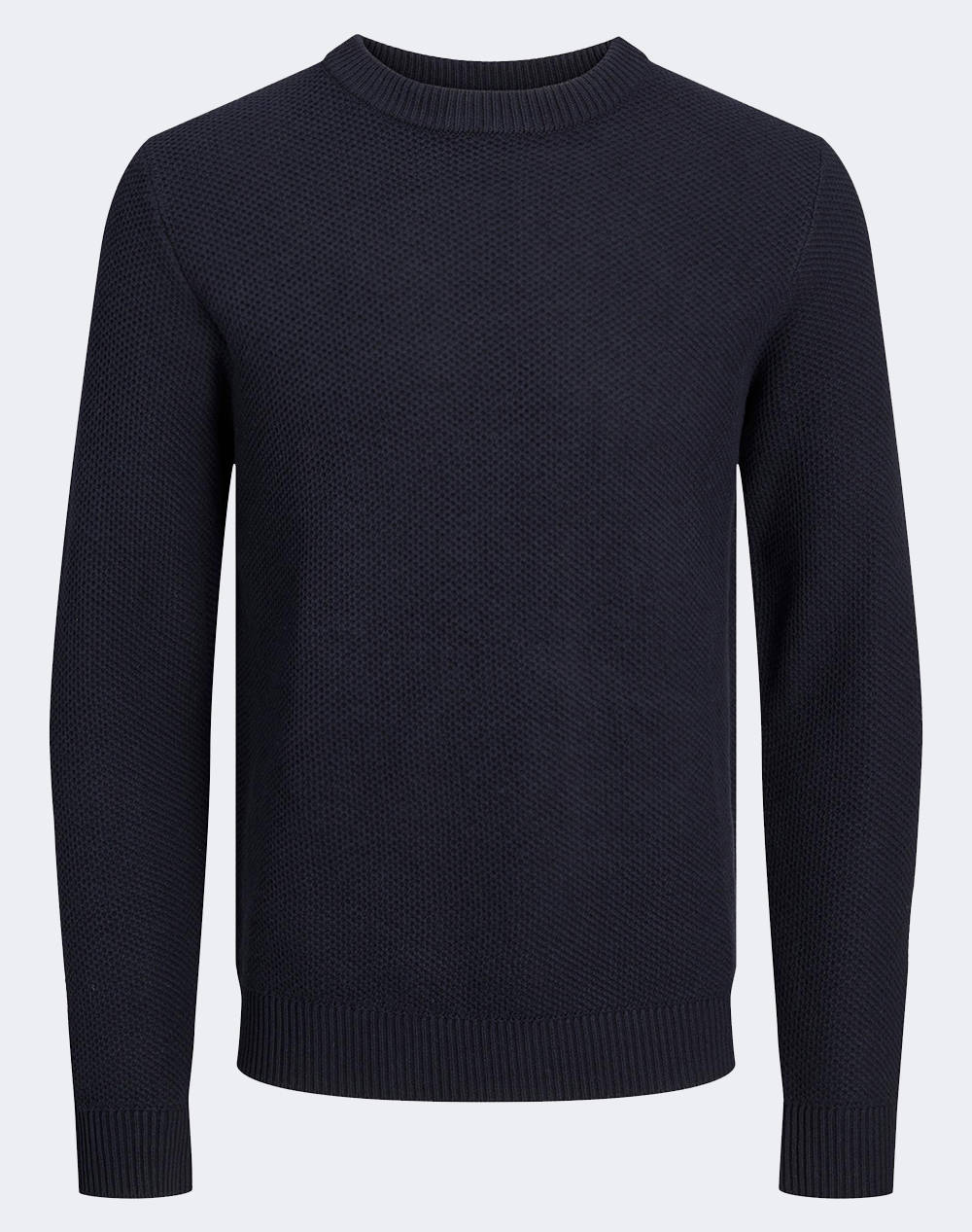 JACK&JONES JORBRODY KNIT CREW NECK BF 12246611-Total Eclipse DarkBlue