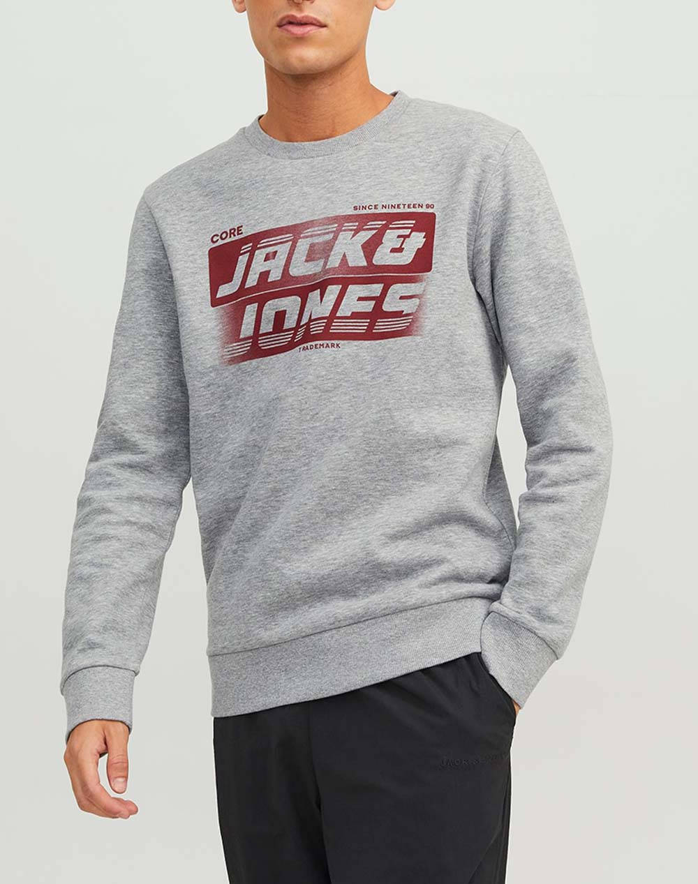 JACK&JONES JCONIGHT SWEAT CREW NECK FST