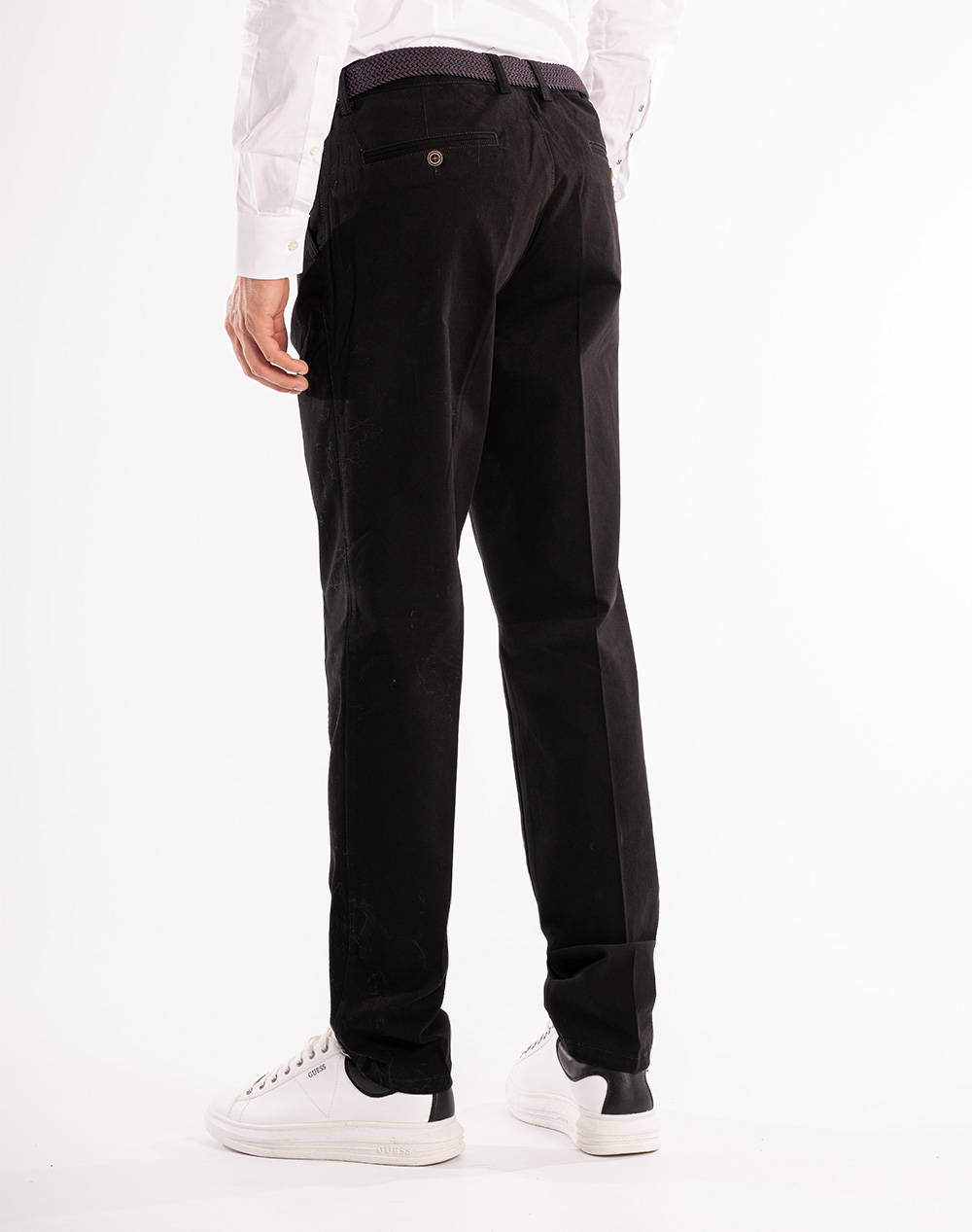 LEXTON CHINO PANTS 09.32.BA-BLACK Black φωτογραφία