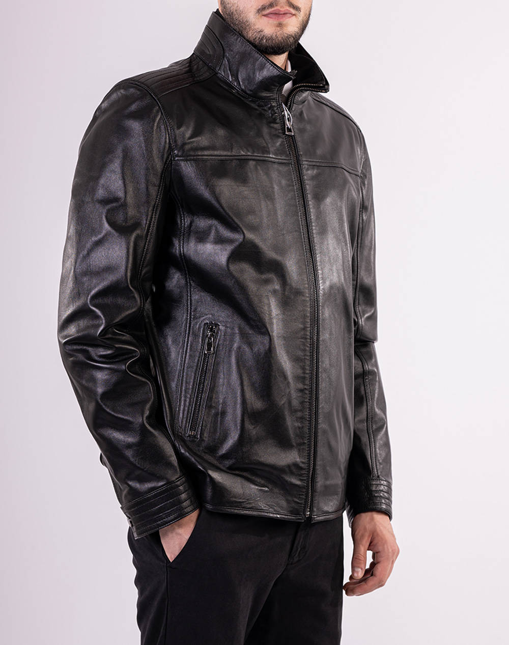 LEXTON LEXTON ΜΠΟΥΦΑΝ BIKER 38.32 MILE-BLACK Black