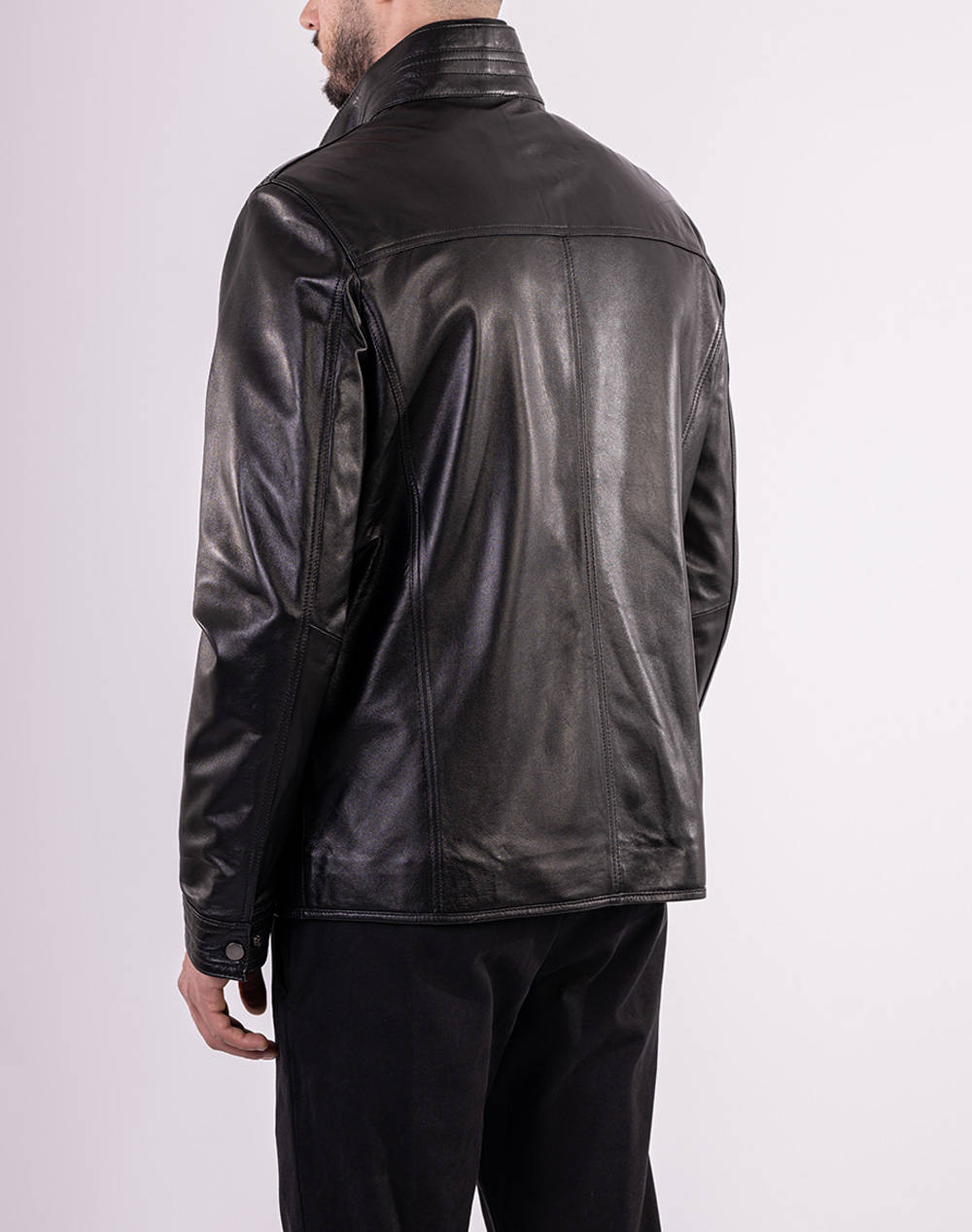LEXTON ΜΠΟΥΦΑΝ BIKER 38.32 MILE-BLACK Black φωτογραφία