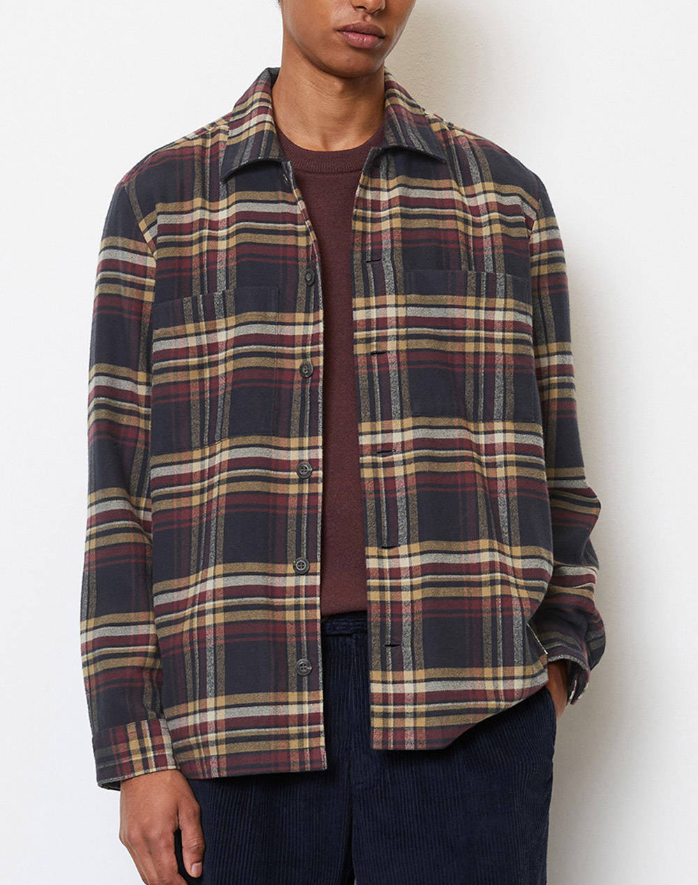 MARC O`POLO ΠΟΥΚΑΜΙΣΟ OVERSHIRT M29721974026-MPJ82 Multi