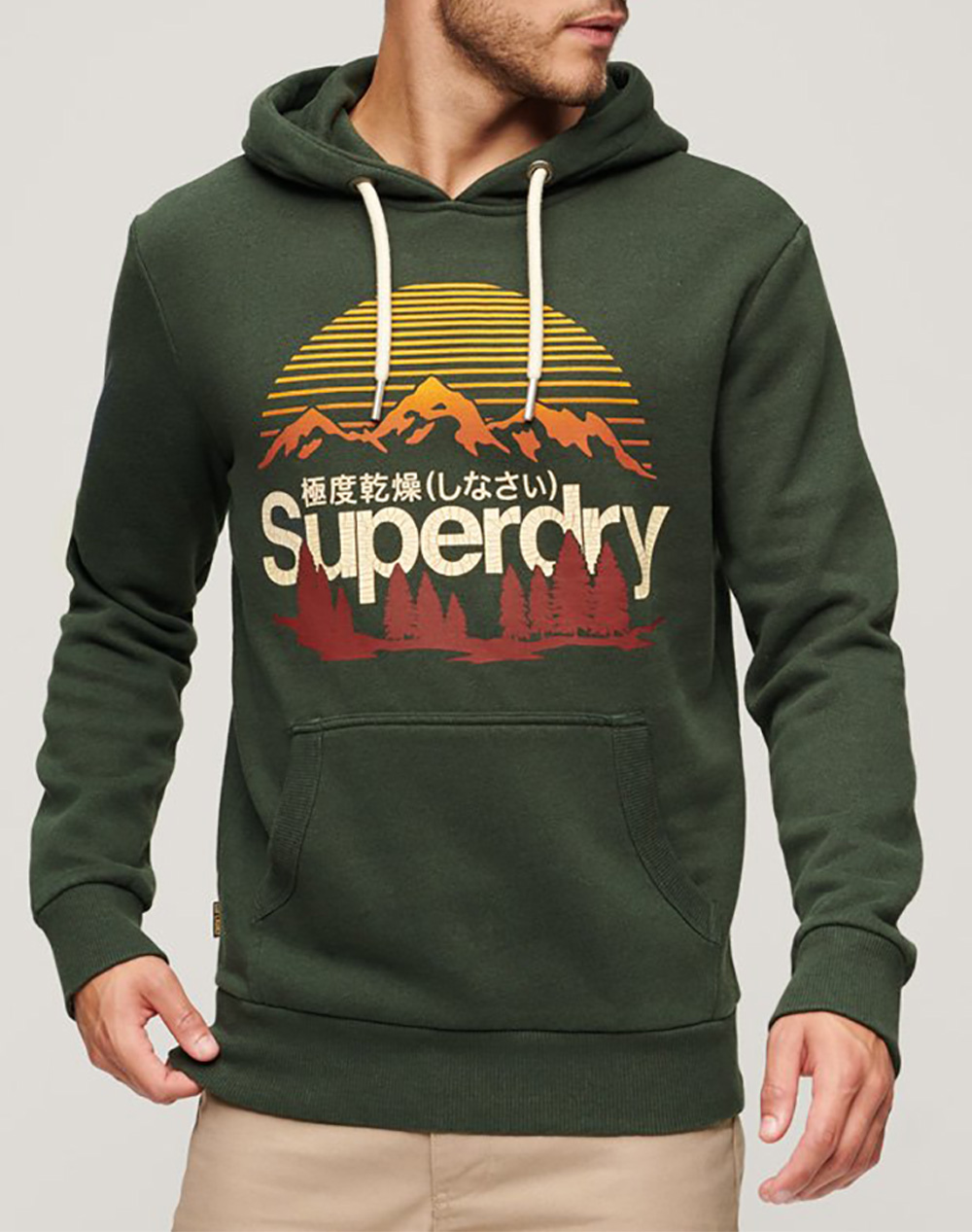 SUPERDRY SUPERDRY D3 OVIN CL GREAT OUTDOORS GRAPHIC ΦΟΥΤΕΡ ΑΝΔΡΙΚΟ M2013146A-3KV Green