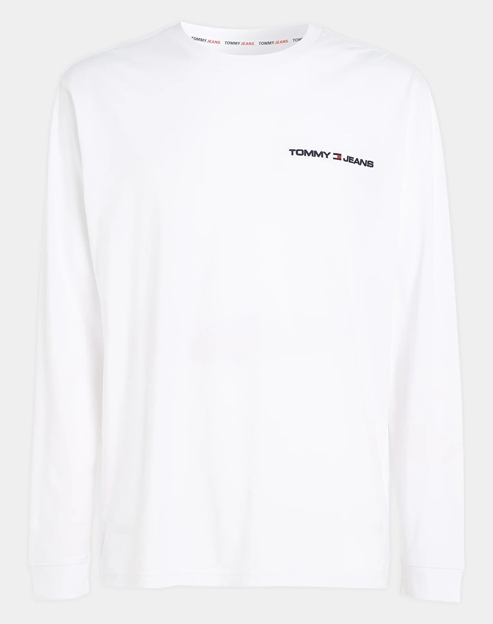 TOMMY JEANS TEE CHEST White CLSC LINEAR - TJM