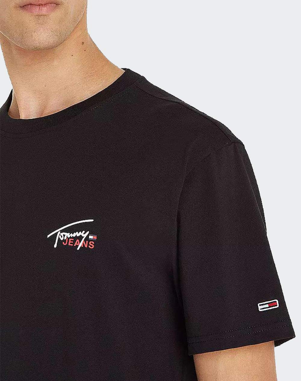 TOMMY JEANS TJM CLSC SMALL FLAG TEE