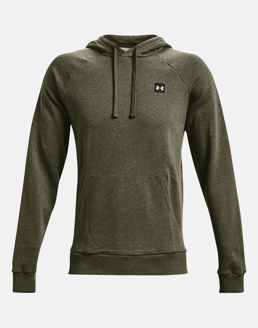 UNDER ARMOUR UA RIVAL FLEECE HOODIE 1357092-X299 Olive 3720AUNDE3440005_XR25233