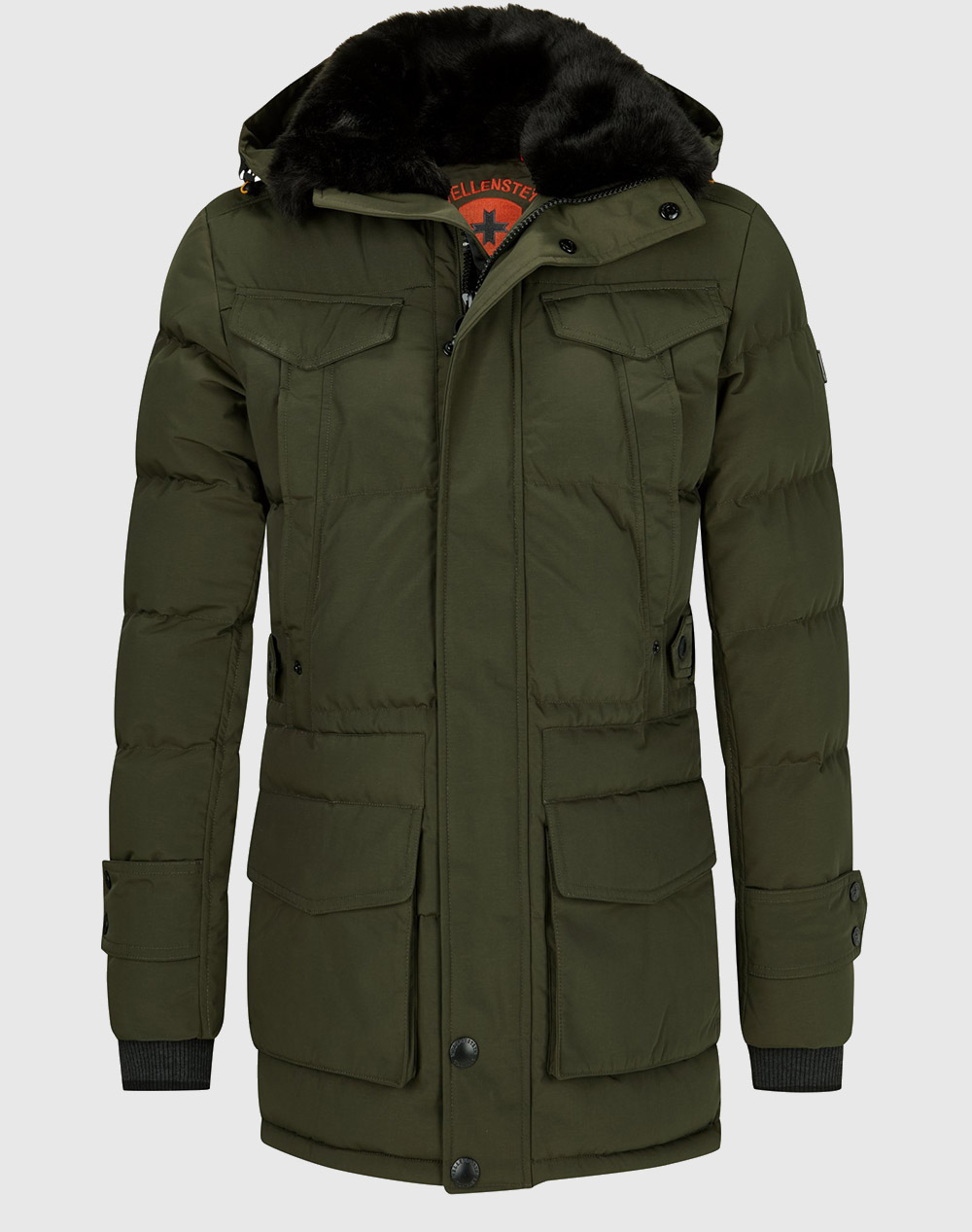 WELLENSTEYN jacket SEAM-870-Darkarmy DarkGreen 3720AWELL3120013_XR17733