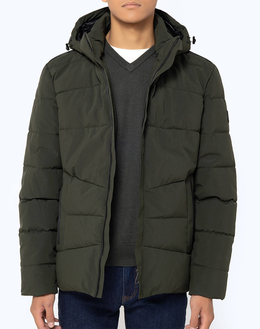THE BOSTONIANS ΜΠΟΥΦΑΝ PUFFER 3W1910T636-DARK Olive