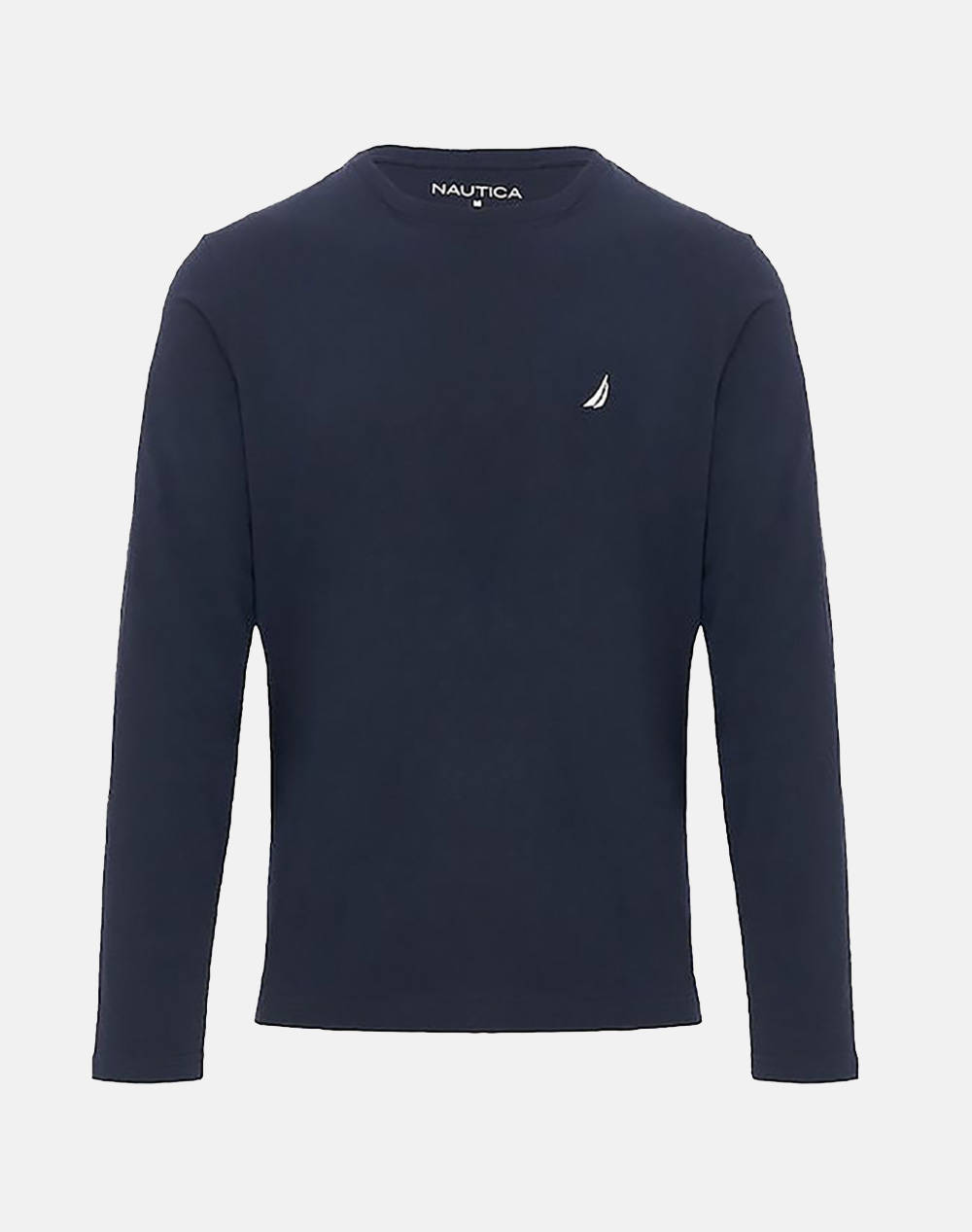 NAUTICA ΜΠΛΟΥΖΑ T-SHIRT ΜΜ SOLID LONG SLEEVE CREW TEE 3NCV37700-4NV/444 DarkBlue