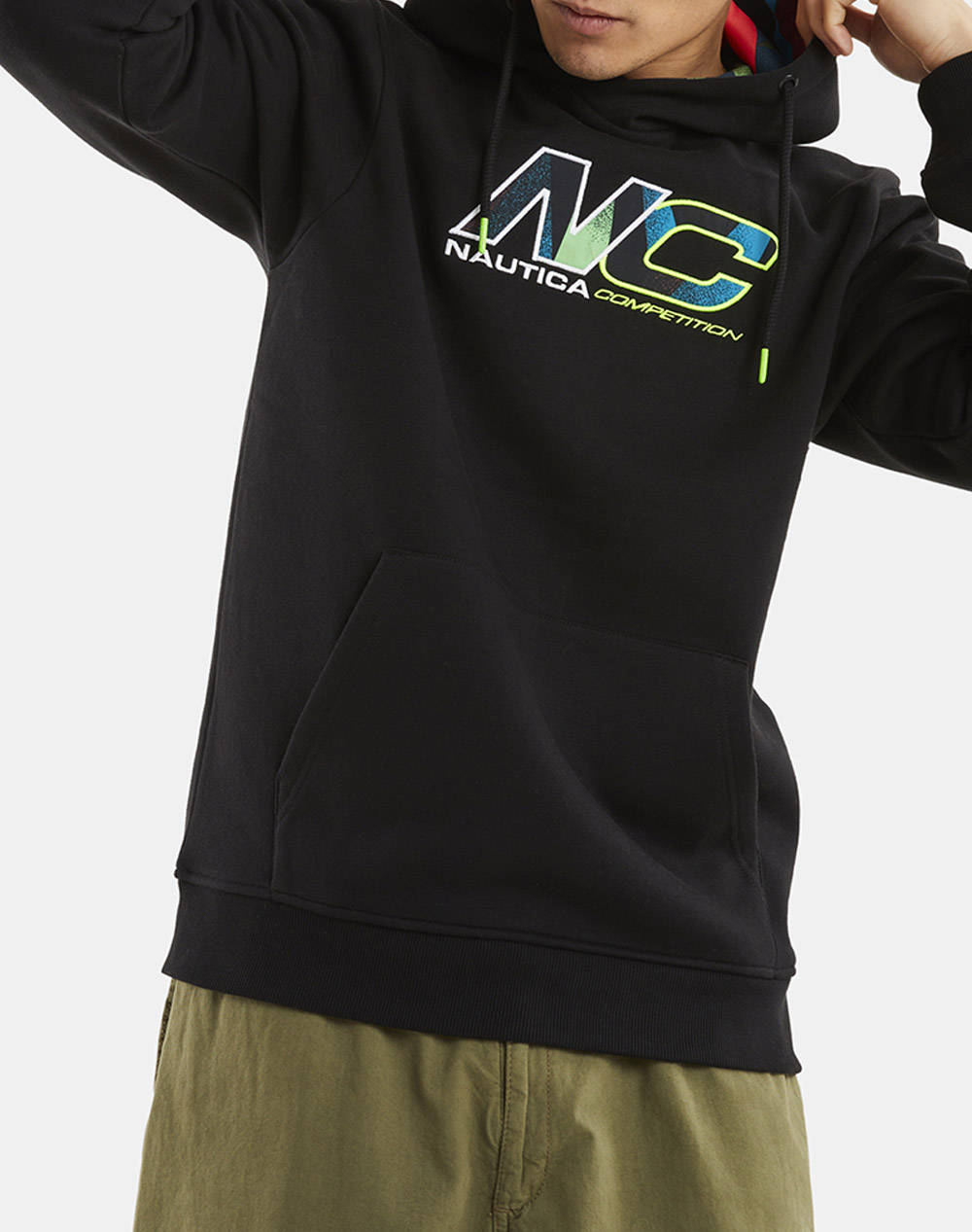 NAUTICA ΜΠΛΟΥΖΑ ΦΟΥΤΕΡ ΜΜ Hatia OH Hoody 3NCN7K01185-011 Black
