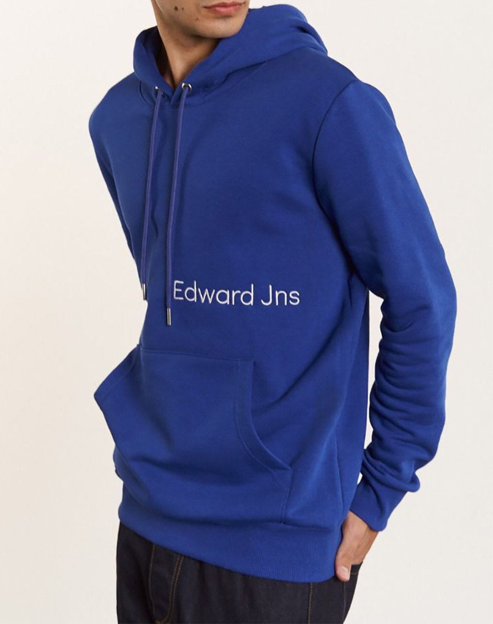 EDWARD EDWARD Zion hoodie MP-N-FLS-W23-008-197 Blue